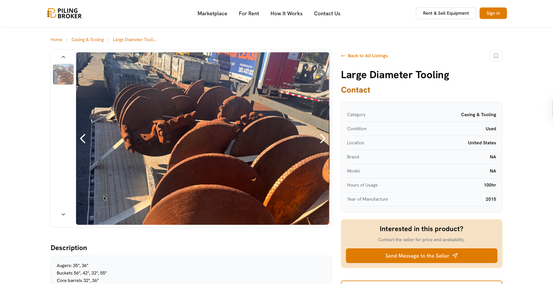 PilingBroker screenshot 2